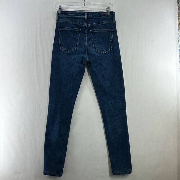 Citizens of Humanity Jeans Womens Size 27 Rocket High Rise Skinny Stretch Blue - Picture 2 of 10